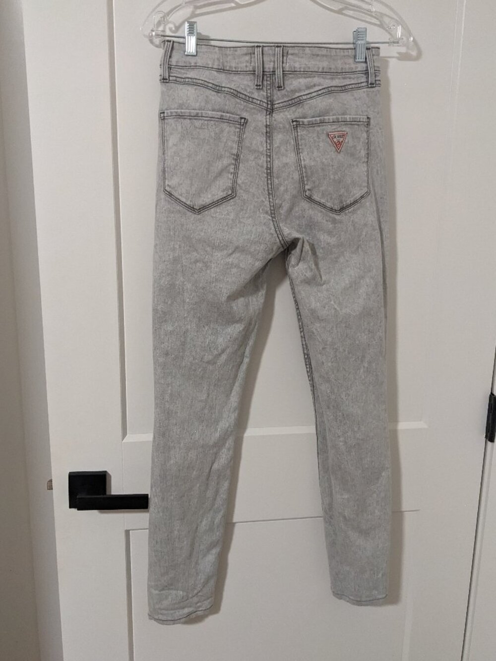Guess Stone Grey Skinny Jeans Size 29 - Picture 4 of 7
